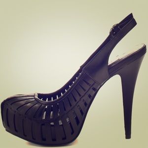 Black Slingback BCBGeneration pumps